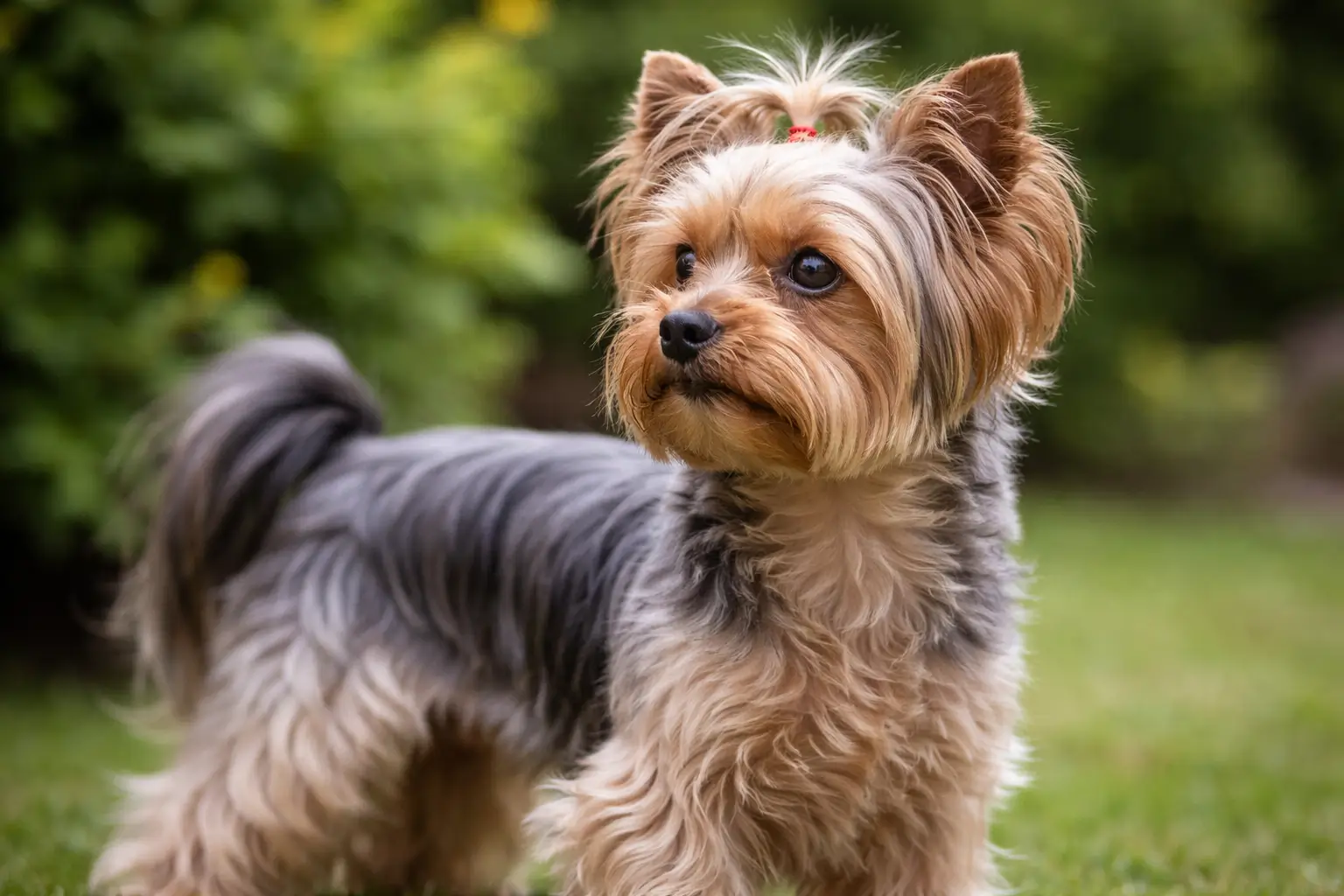 Грижа за козината на йоркитата